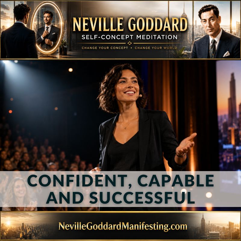 Neville Goddard Self-Concept Meditation: Confident, Capable and Successful thumbnail